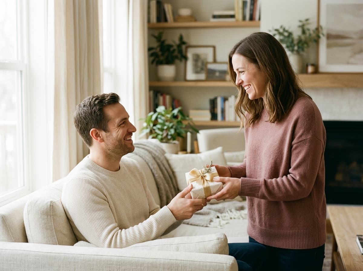 A unique gift for the husband who buys everything himself